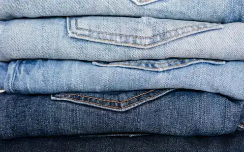 Representative photo: Stack of folded blue jeans. Not the exact product; the deal link goes to the actual product.
