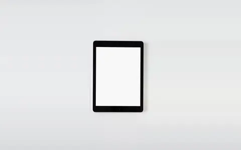 Representative photo: Tablet with a blank screen. Not the exact product; the deal link goes to the actual product.